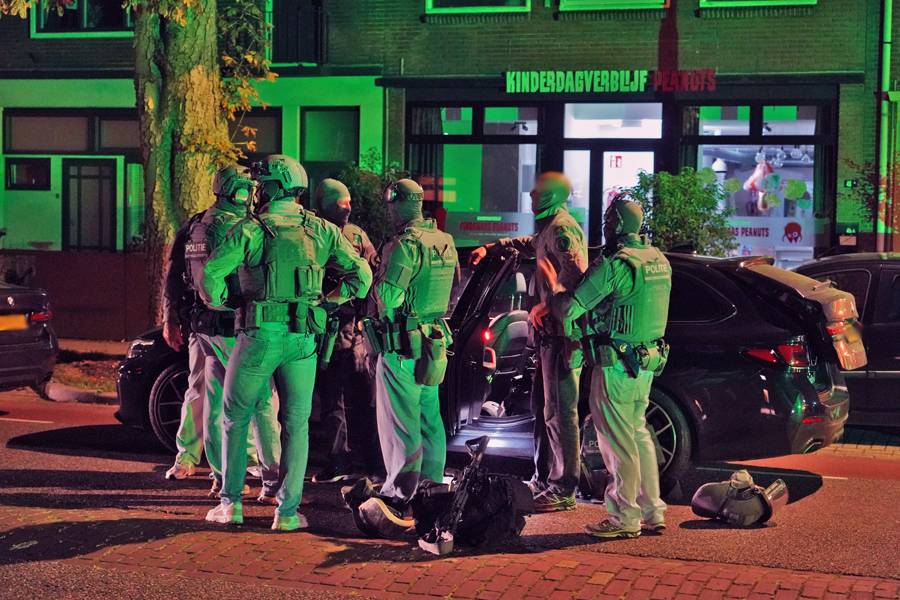 Arrestatieteam ingezet bij grote politieactie