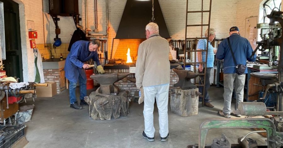 Open dag met alle ambachten in werking bij de Buurderij in Overasselt.