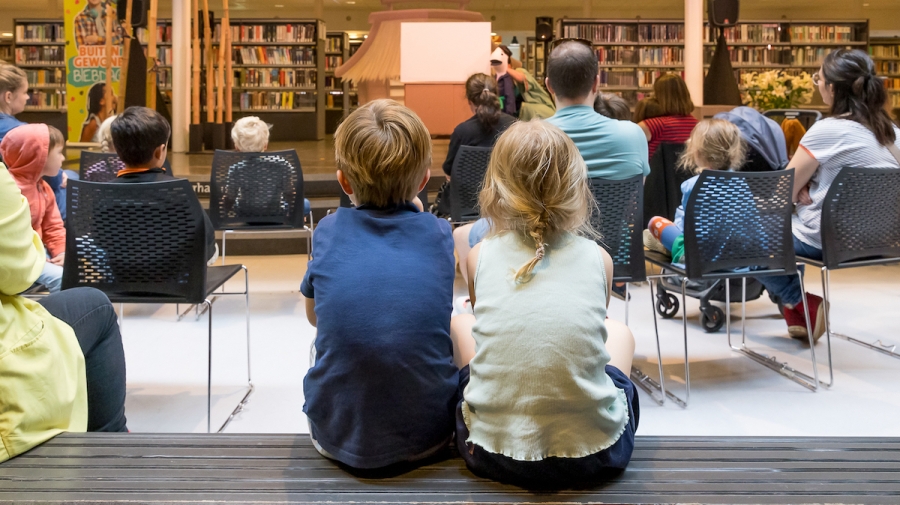 Familie Bouwer: een steengoede Familiedag in de bieb
