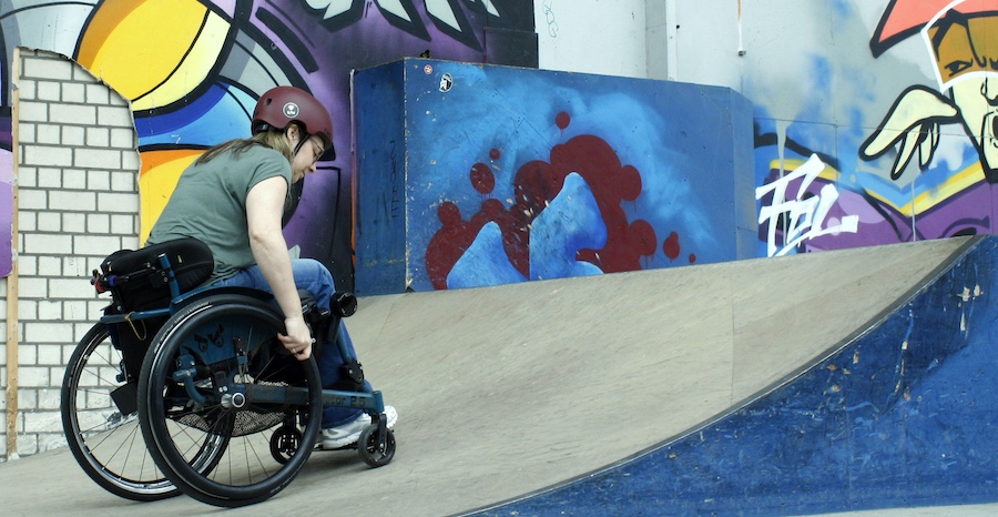 WCMX komt naar Nijmegen: eerste try-out voor rolstoelgebruikers in skatepark