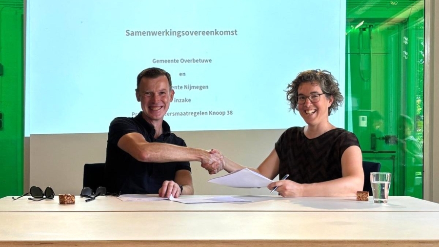 Nijmegen en Overbetuwe sluiten overeenkomst over Knoop 38