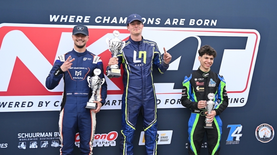 Michael Folmering uit Nijmegen pakt podium bij NK karting en heeft plannen richting de autosport