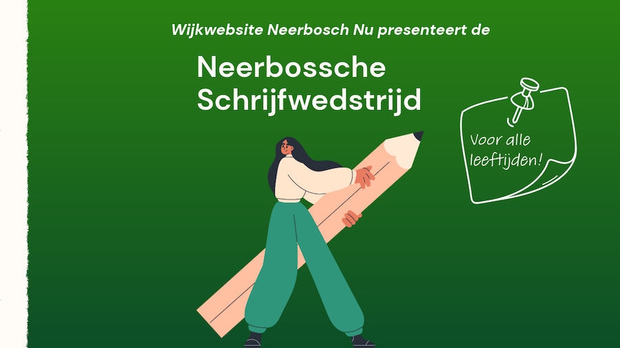 Schrijfwedstrijd Neerbosch: vertel jouw verhaal over de wijk!