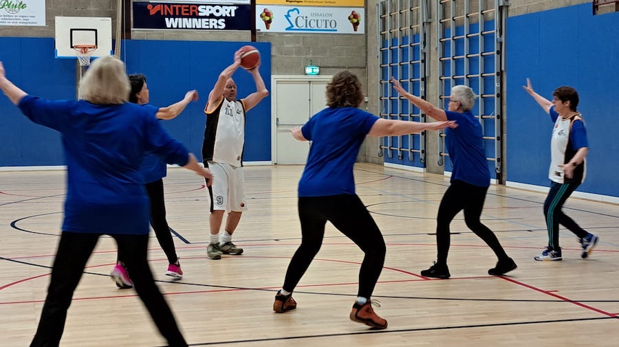 Walking Basketball-toernooi in Nijmegen