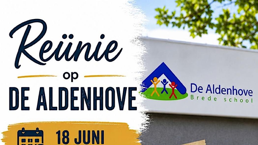 Basisschool De Aldenhove: reünie voor oud-leerlingen en omwonenden