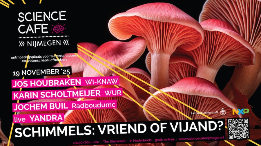Science Café Nijmegen: 'Schimmels, vriend of vijand?'