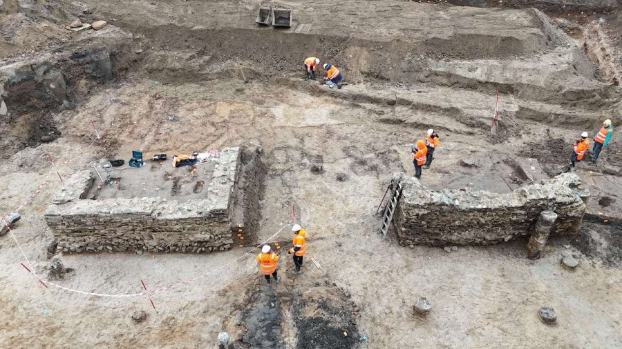 Grootste Romeinse badhuis in Nederland opgegraven