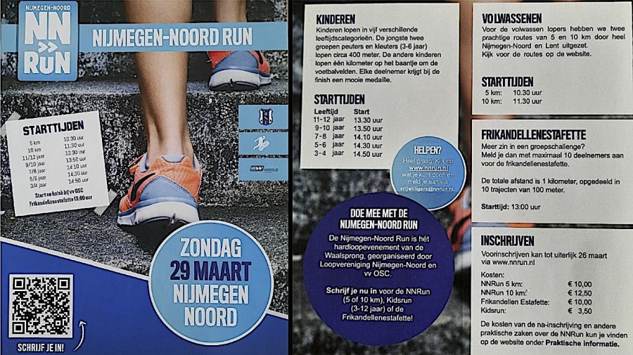 De Nijmegen-Noord Run: doe mee met hét hardloopevenement van de Waalsprong